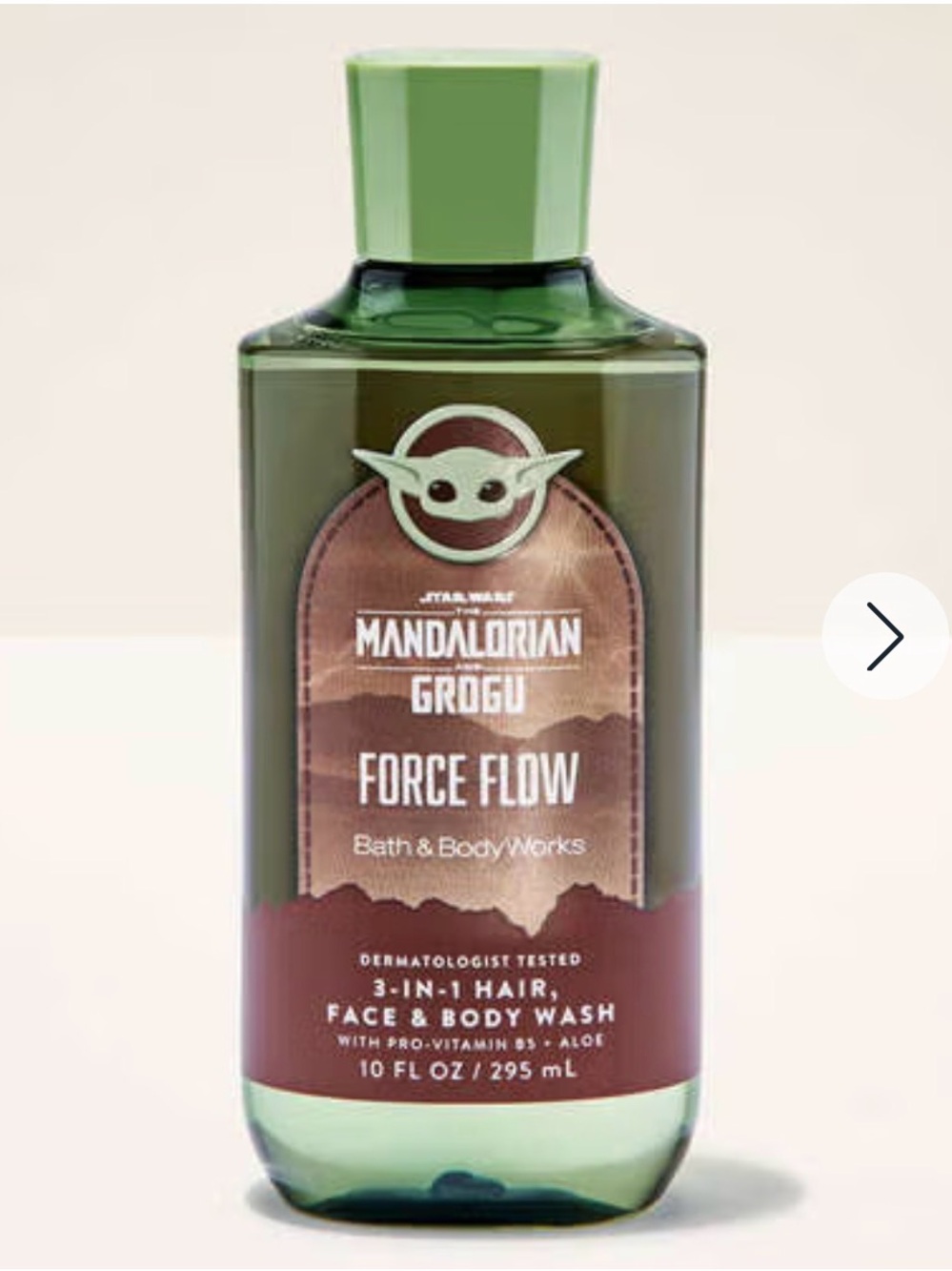 Bath & Body Works The Mandalorian & Grogu Force Flow 3-in-1 Wash - Green/Brown
